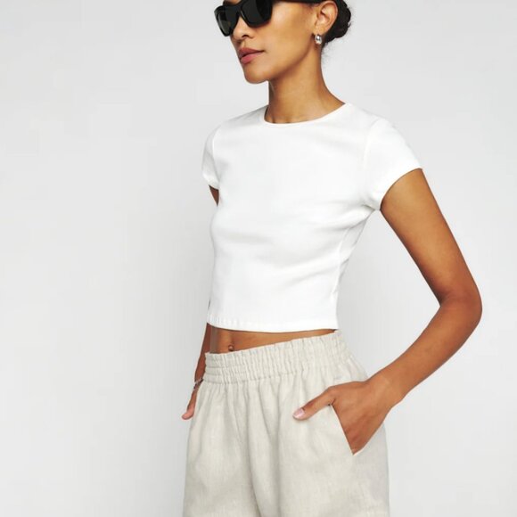 Mila Linen Short - Reformation - L - Picture 6 of 6